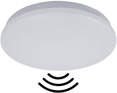 Plafonnier LED Enzo McShine 260mm 12W 3000K + capteur - 5017805