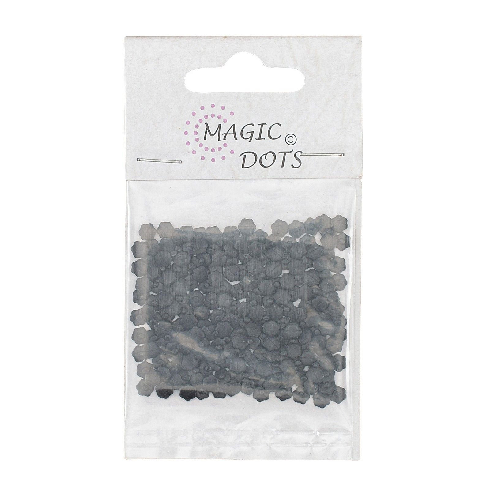 Points magiques • points fleur noir