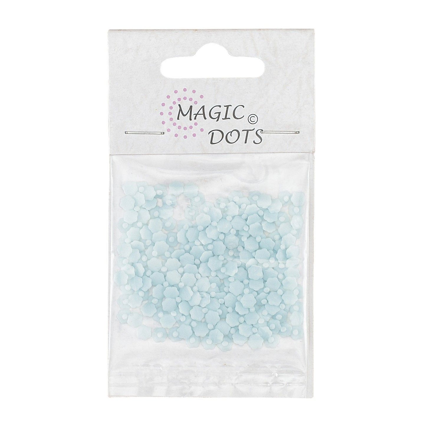 Points magiques • points fleur bleu clair