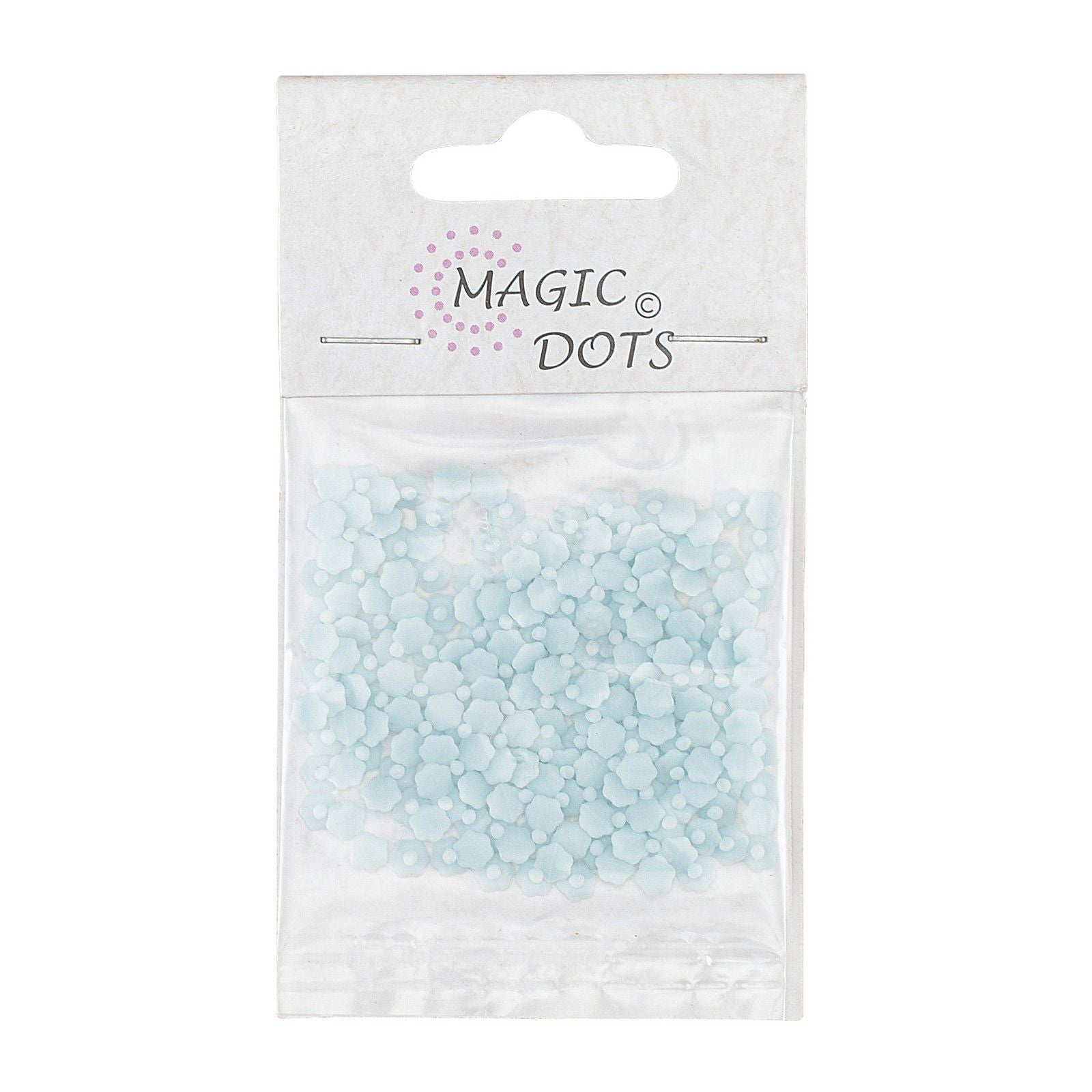 Points magiques • points fleur bleu clair