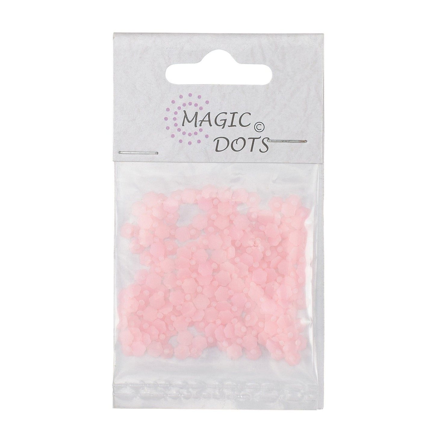 Points magiques • points fleur rose