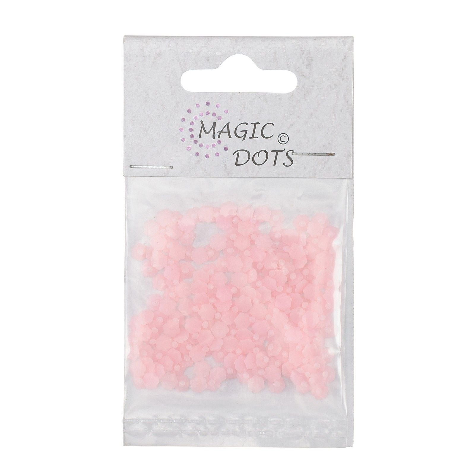 Points magiques • points fleur rose