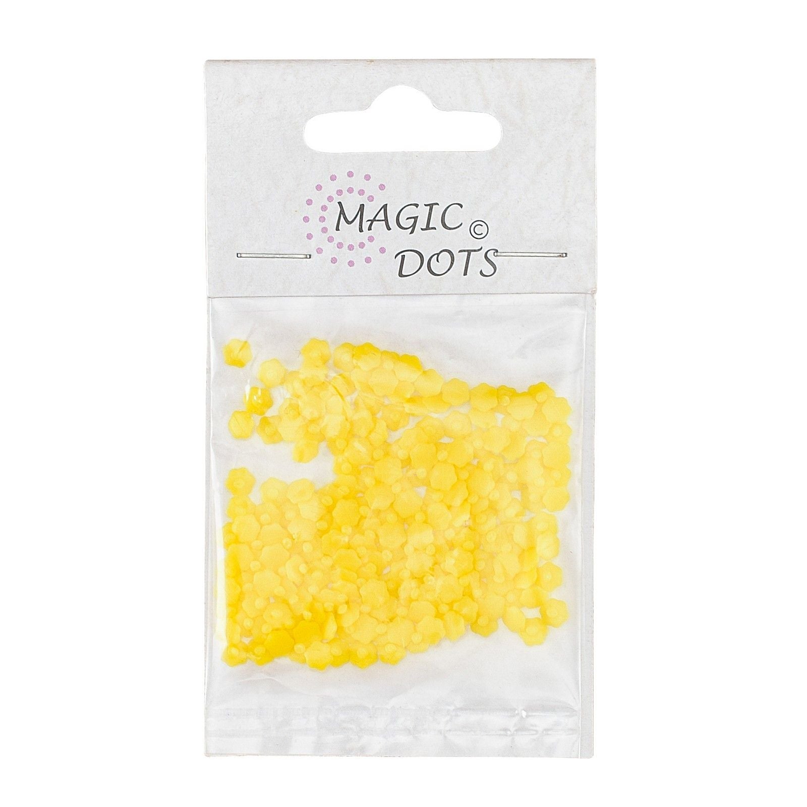 Points magiques • points fleur jaune