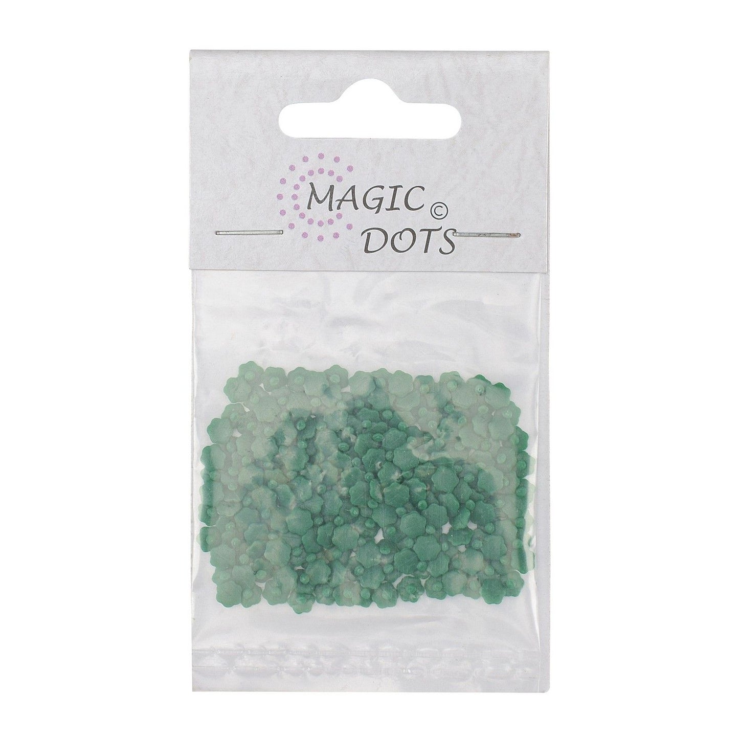Points magiques • points fleur Noël vert