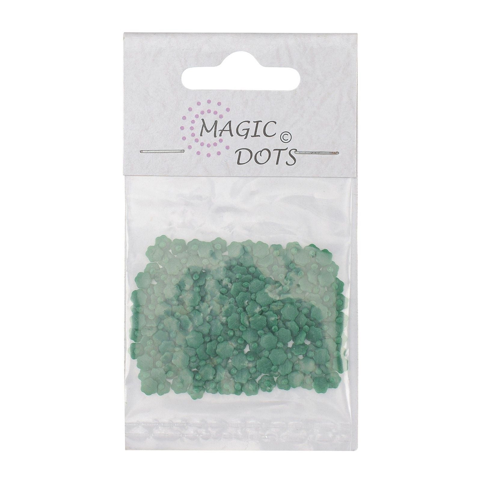 Points magiques • points fleur Noël vert