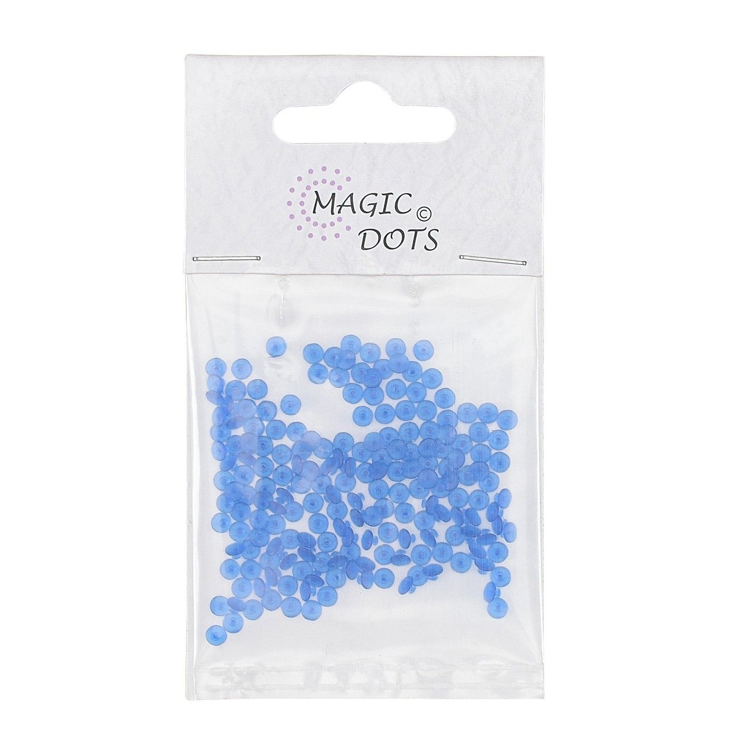 Points magiques • bleu transparent