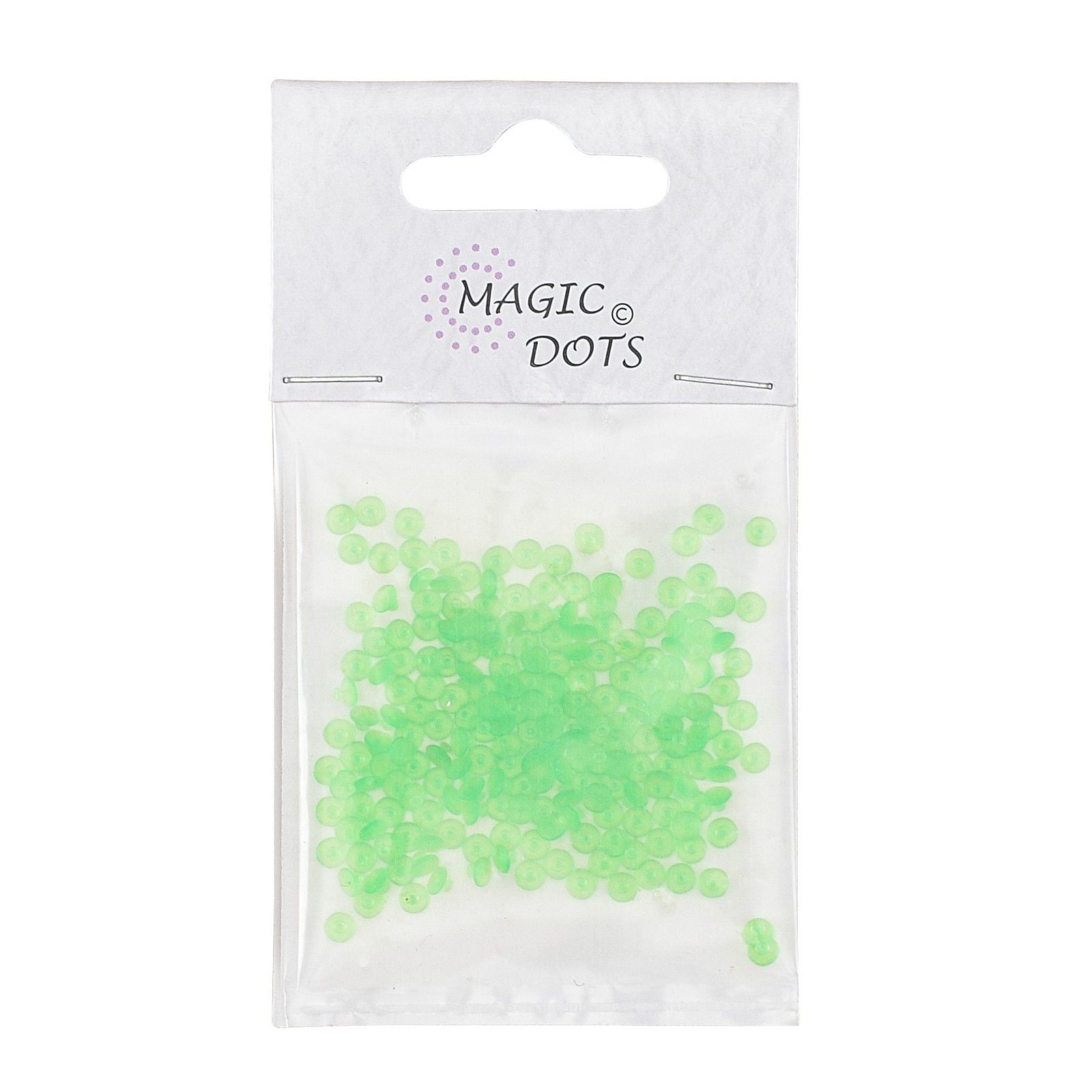 Points magiques • points verts transparents