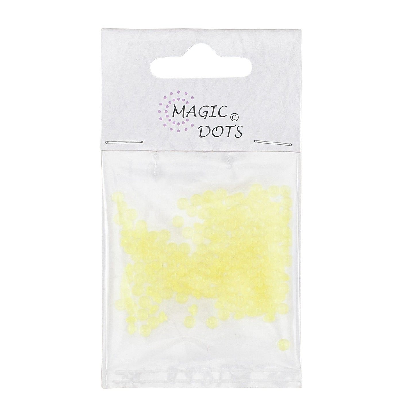 Points magiques • jaune transparent