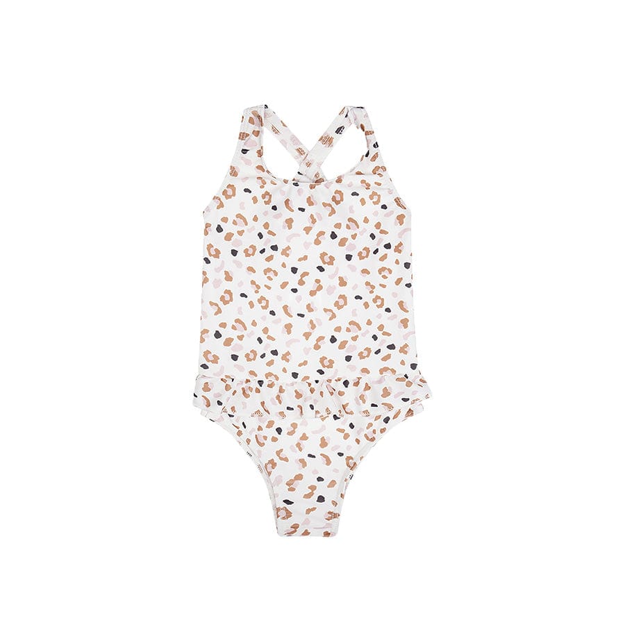 Léopard | Troisses de bain UV Girls Kaki Girls