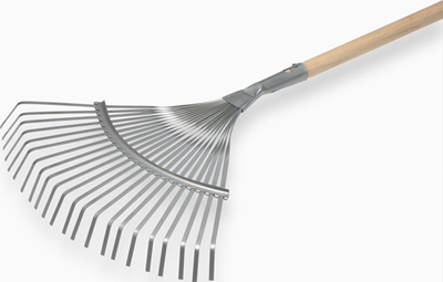 Balai à feuilles Meister 390 vz 22 dents avec manche - wu9901010