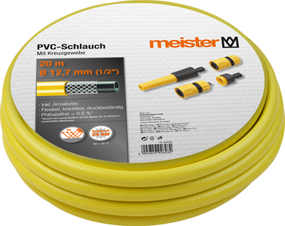 Kit de raccordement de tuyau Meister 20m 1 2 w - wu9926280