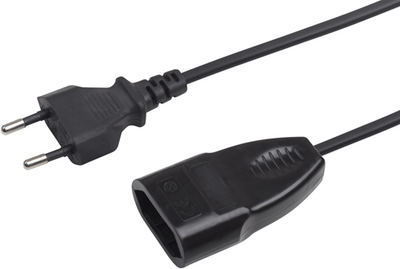 Meister rallonge euro 5m noir - wu7431520