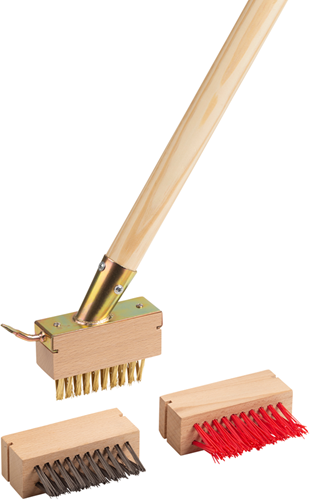 Meister ensemble de brosses à joints avec manche 3pcs w - wu4360710