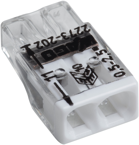 Verbe Meister wago. boîte 2v 10pcs 2273-202 w - wu7456230