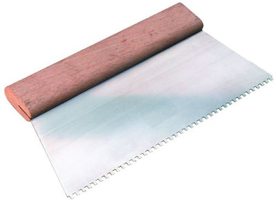 Peigne à colle Laitière 150mm manche bois 6 x 6 x 6 mm - mm954006 - mm954006