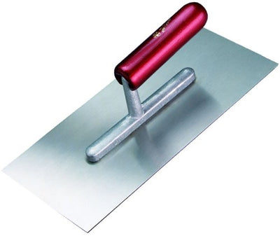 Spatule de laitière inox avec manche rond 280x130x0 - mm328280 - mm328280