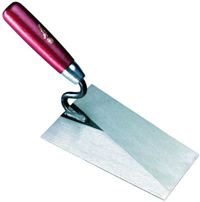 Truelle de plâtrier de laitière droite inox col S 140 mm - mm310140 - mm310140