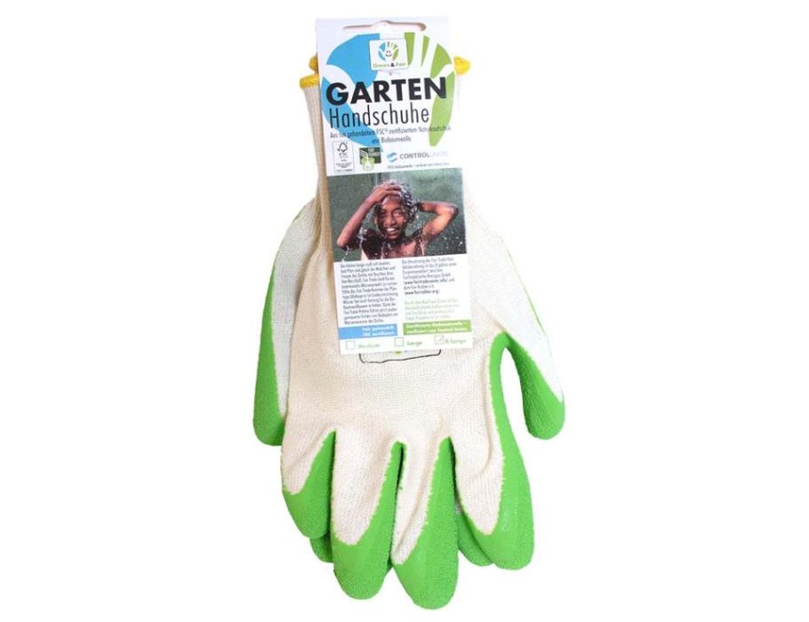 Gant de jardin vert et juste L Fair vert