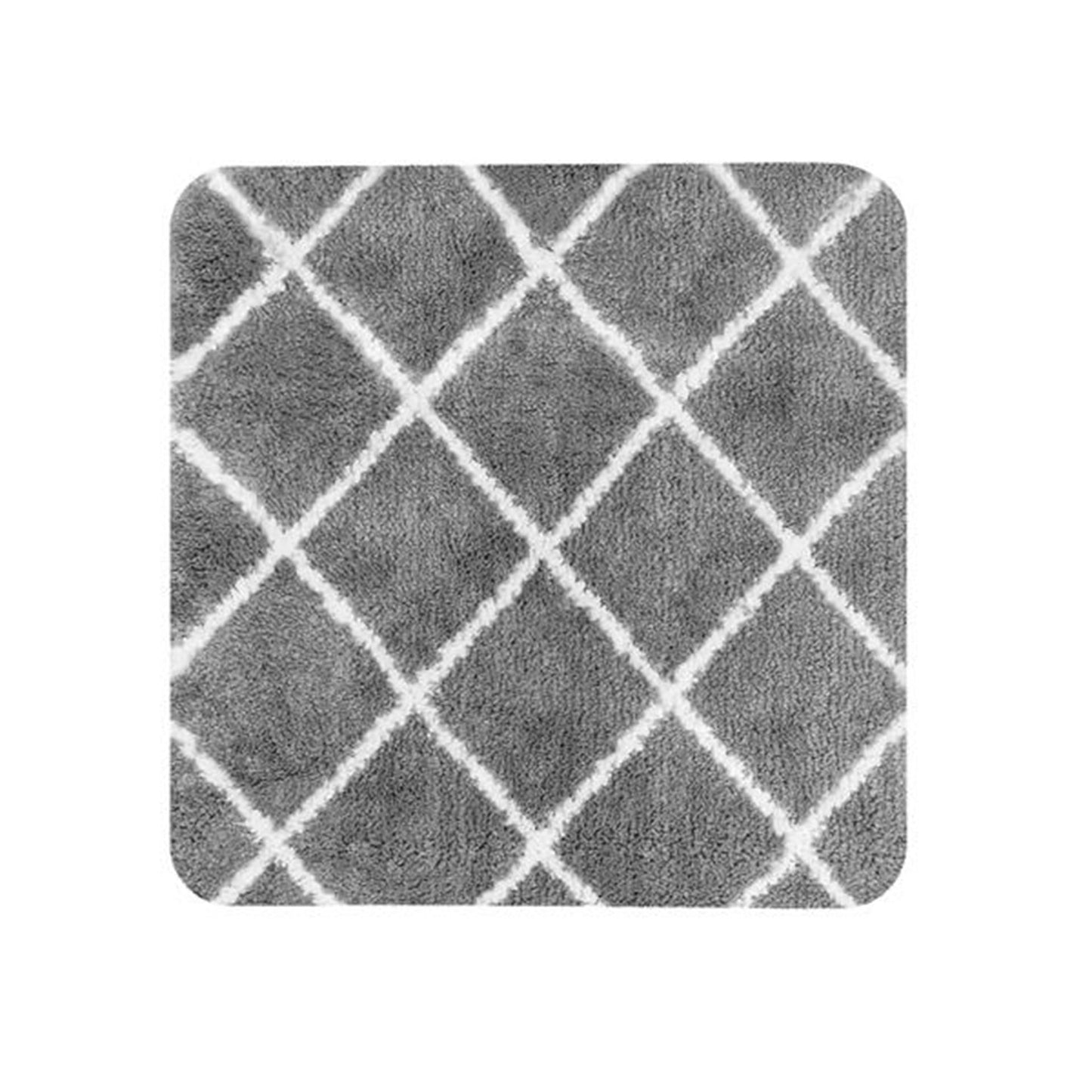 Tapis de bidet Menton Dutch House 60x60cm gris