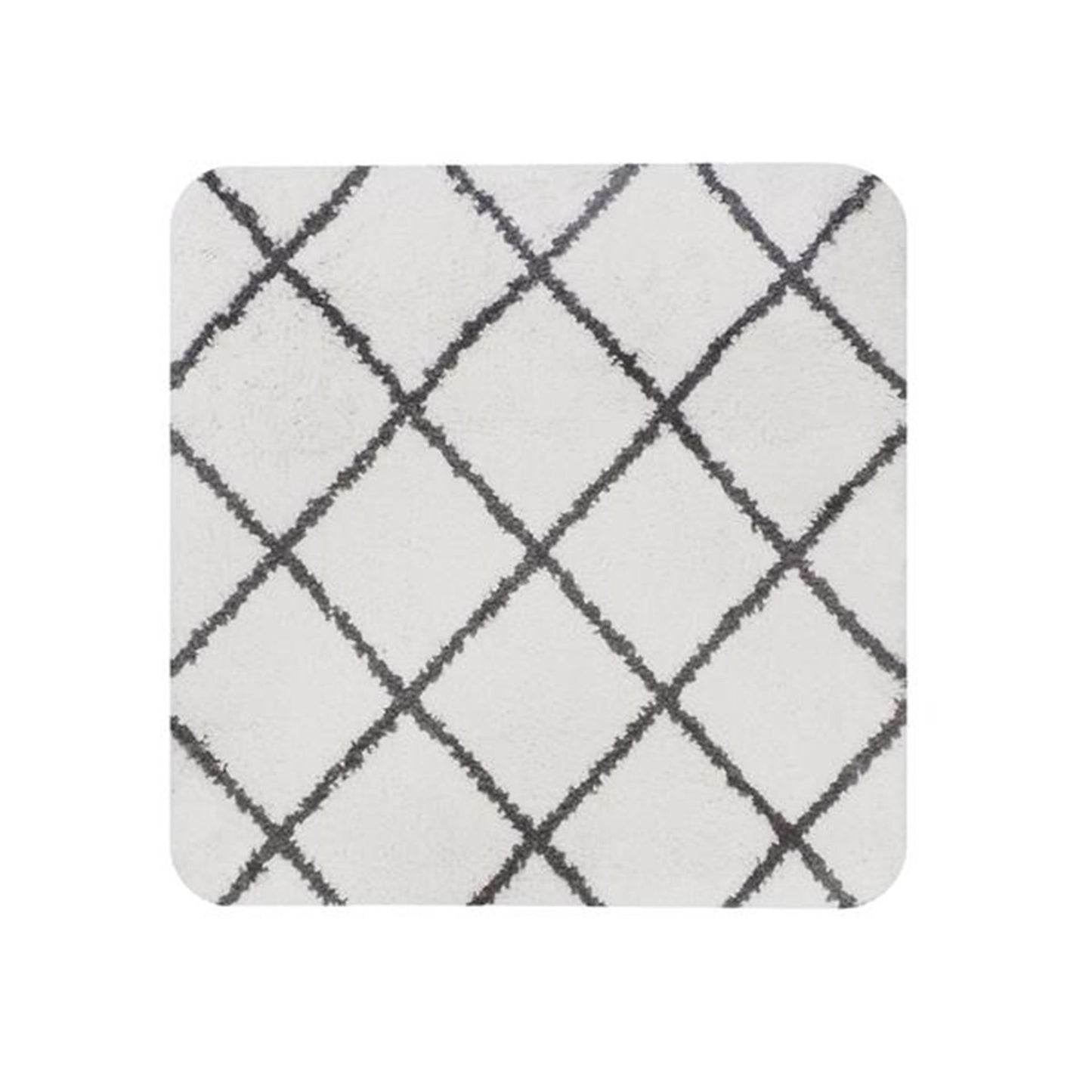 Tapis de bidet Menton Dutch House 60x60cm blanc