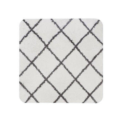 Tapis de bidet Menton Dutch House 60x60cm blanc