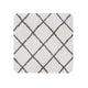 Tapis de bidet Menton Dutch House 60x60cm blanc