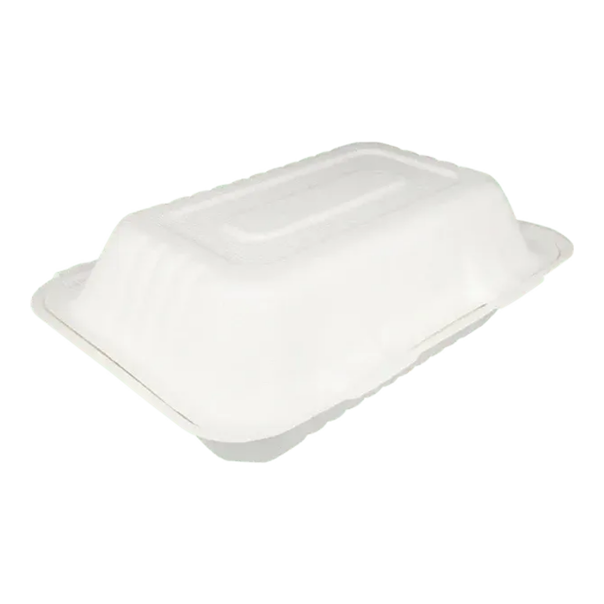 Boîte menu 1 compartiment 230x155x83mm canne à sucre sans PFA (50 pièces)