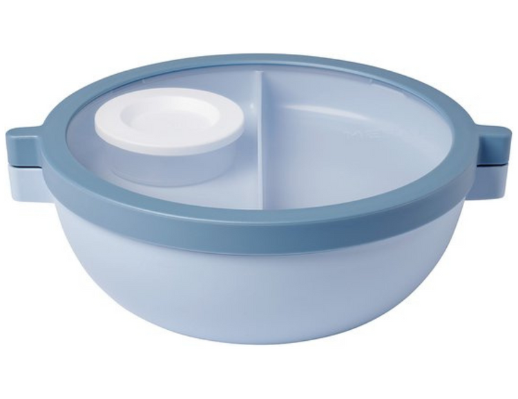 Bol bento Mepal - bleu nordique - 5 compartiments - 1,5l