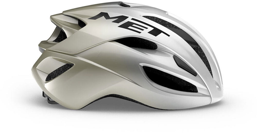 Met rivale mips argent gris brillant - casque de vélo de route | m (56-58 cm)