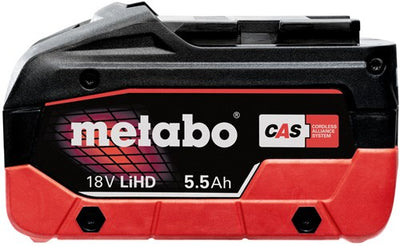 Batterie Metabo 18 V LiHD - 5,5 Ah | 625368000 - 625368000