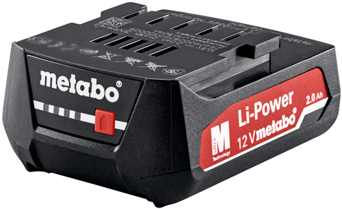 Métabo 625406000 | 12v | batterie Li-Power | refroidi par air | 2.0ah-625406000