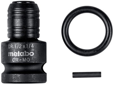 Adaptateur d'accessoires Metabo | 1 2 à 1 4 | e6.3 | résistant aux chocs | (3 parties) - 628837000