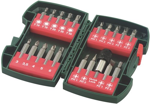 Metabo accessoires jeu d'embouts IV (20 pièces) - 630454000