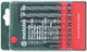 Metabo accessoires cassette de perçage, 8 forets à béton - 627182000