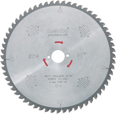 Metabo accessoires lame de scie circulaire hw ct ø 220x30, 36 wz - 628042000