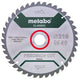 Accessoires Metabo lame de scie circulaire | classique coupé avec précision | 216x30mm | z40 wz 5° nég b - 628652000