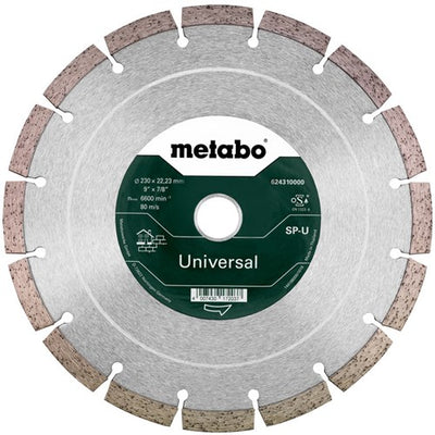Metabo accessoires disque diamant promotion ø 230x22,23 mm - 624310000
