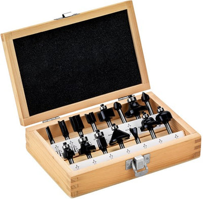 Accessoires Metabo | gamme de fraisage sp | 6 mm | 15 pièces - 635260000