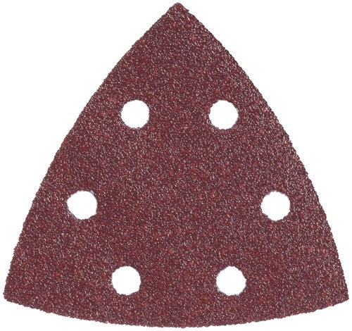 Accessoires Metabo feuilles abrasives triangulaires collées (5 pièces) - p120 perforées. 624944000