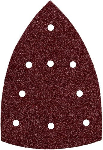 Accessoires Metabo feuilles abrasives adhésives 100 x 150 mm, p 100, 9 trous avec fermeture Velcro (SMA) - 635208000