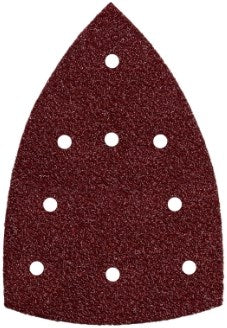 Accessoires Metabo feuilles abrasives adhésives 100 x 150 mm, p 240, 9 trous avec fermeture Velcro (SMA) - 635211000