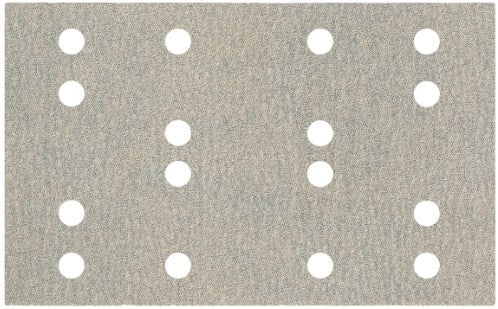 Accessoires Metabo feuilles abrasives adhésives 80 x 133 mm, p 120, 16 trous avec fixation auto-agrippante (sra) - 635201000