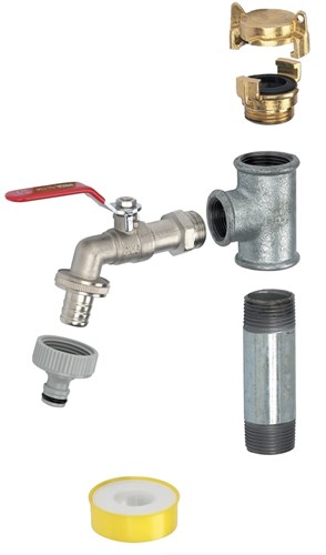 Metabo accessoires kit de montage de pompe msd 200 - hww p avec 1 filetage intérieur - 903061251