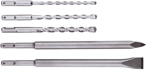Metabo accessoires sds-plus jeu de burins sp 5 pièces 630465000
