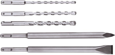 Metabo accessoires sds-plus jeu de burins sp 5 pièces 630465000