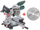 Scie à tronçonner Metabo kg 216 m avec fonction de traction | nouveau modèle + lame de scie supplémentaire - 690827000