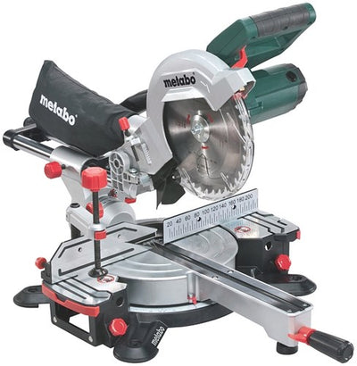 Scie à tronçonner Metabo kg 216 m avec fonction de traction | nouveau modèle + châssis ksu 251