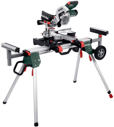 Scie à tronçonner Metabo kg 216 m avec fonction de traction | dernier modèle + châssis ksu 251 - 691213000