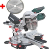 Scie à tronçonner Metabo kg 254 m avec fonction de traction | avec 2ème lame de scie - 690828000