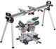 Scie à tronçonner Metabo kg 254 m avec fonction de traction | nouveau modèle + châssis ksu 401 - 690860000